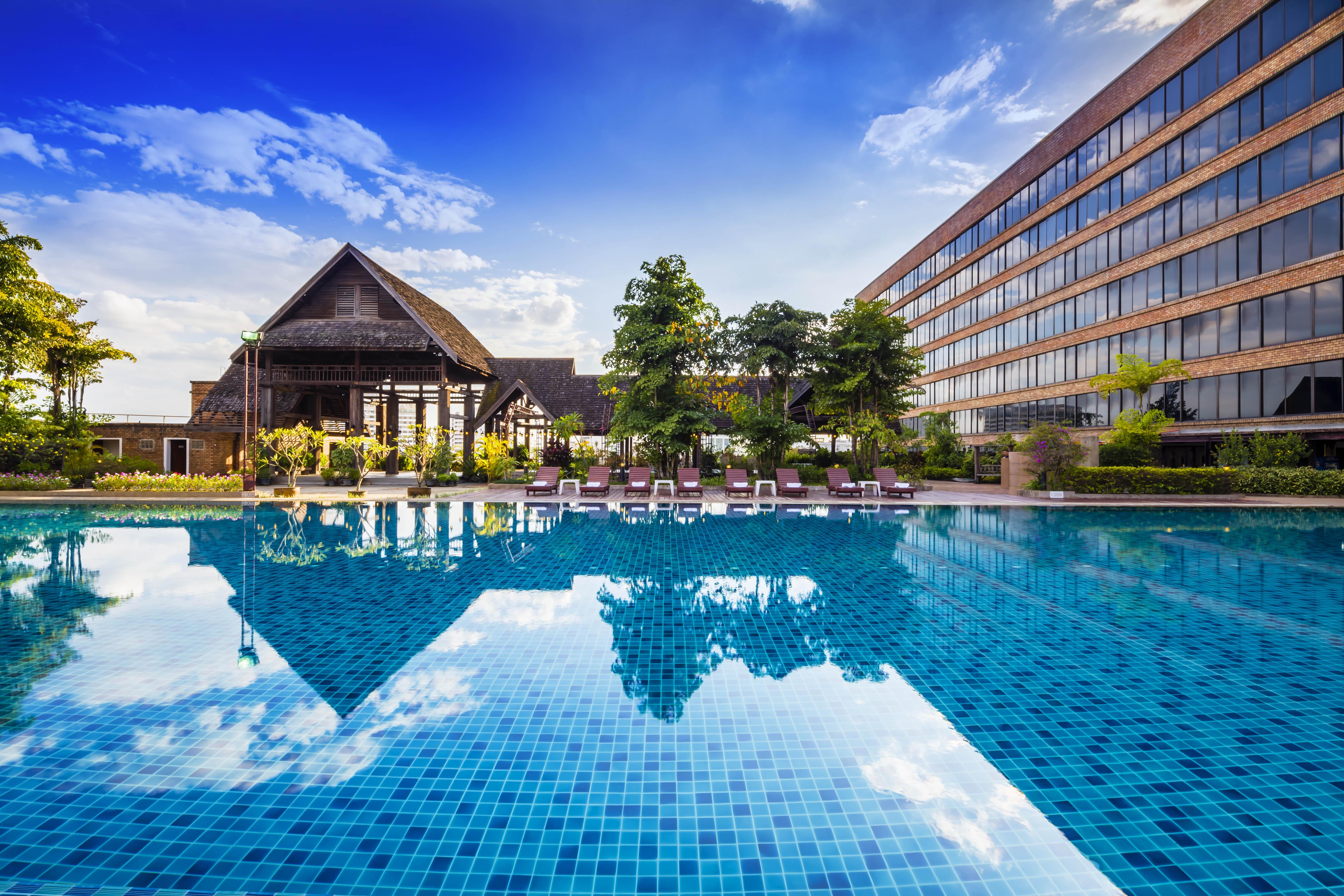 Lotus Pang Suan Kaew Hotel Chiang Mai Zewnętrze zdjęcie